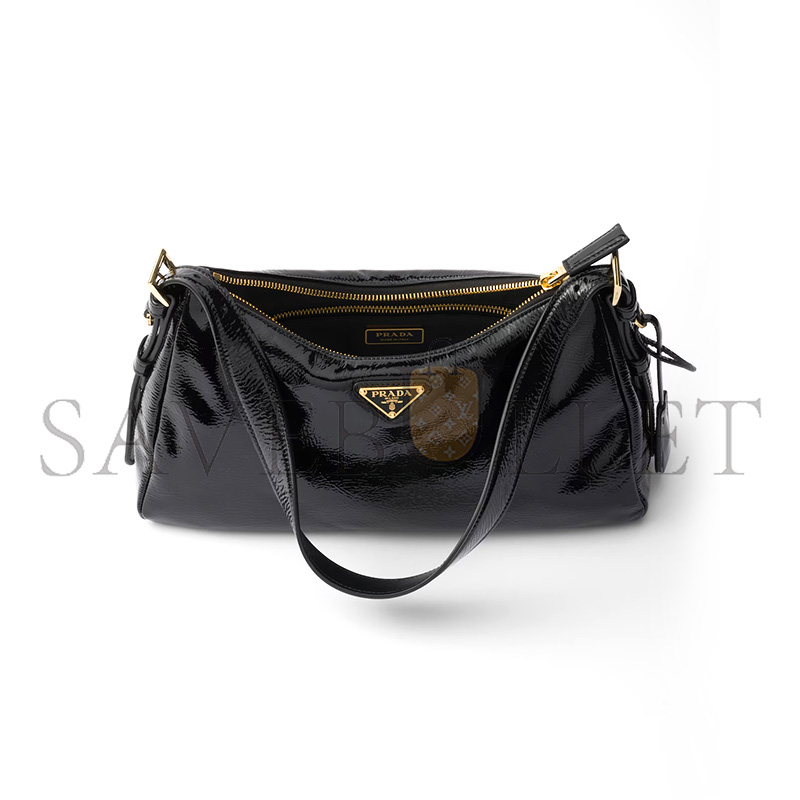 PRADA AIMÉE MEDIUM NAPLAK LEATHER SHOULDER BAG 1BC229 (31*18*10cm) PRADA AIMÉE MEDIUM NAPLAK LEATHER SHOULDER BAG 1BC229 (31*18*10cm)